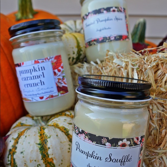 Pumpkin caramel crunch soy candle - Picture 5 of 5